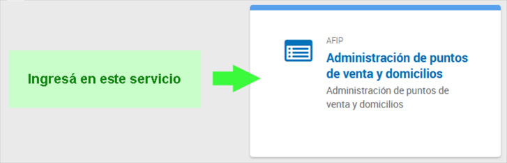 Sitio Web de AFIP